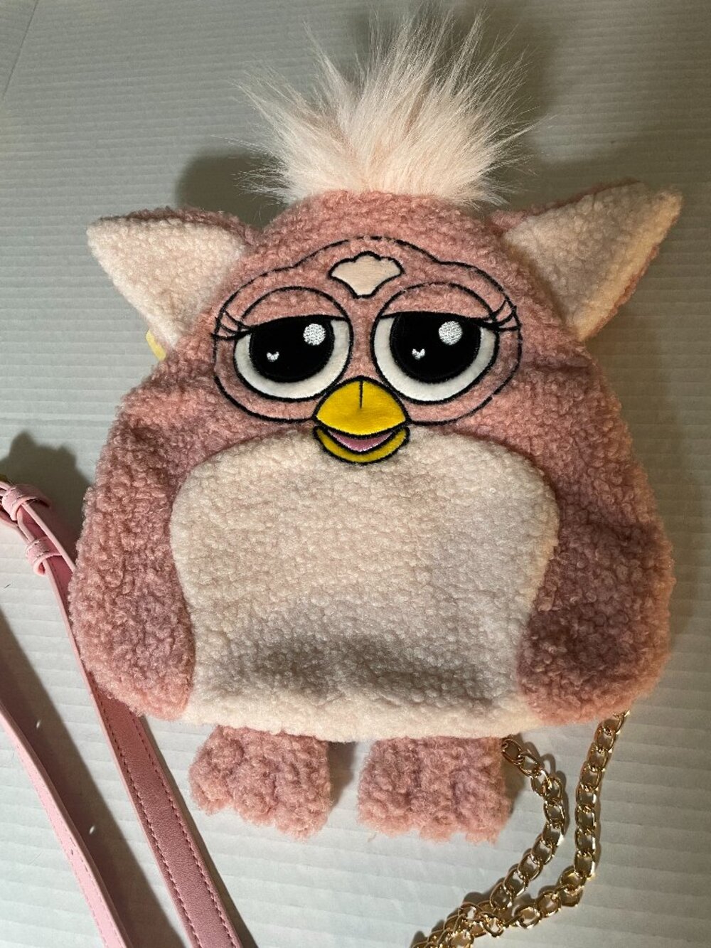 Cakeworthy Plush Pink Furby Bag Without Tags